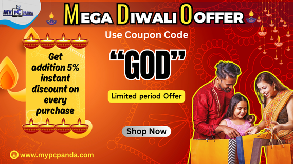 Mega Diwali Offer - My PC Panda coupon code GOD