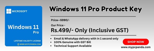 Windows 11 Pro License Key price