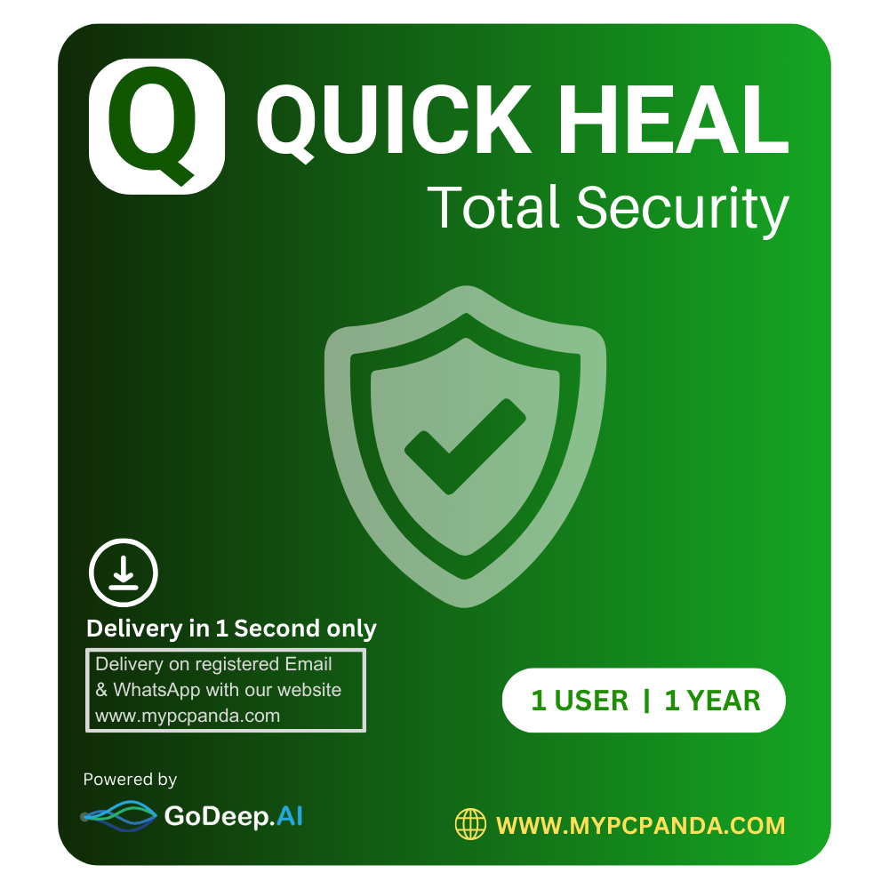 Quick Heal Total Security 1 user 1 year price